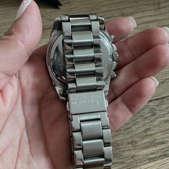 Women's Wren Chronograph Silver-Tone Stainless Steel Watch 42mm - Picture 4 of 4